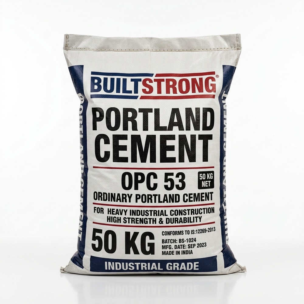 OPC 53 Grade Cement (50 kg Bag)